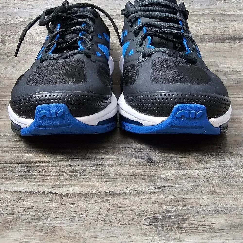 Nike Air Max Genome Black Signal Blue Royal White Sneaker Shoe